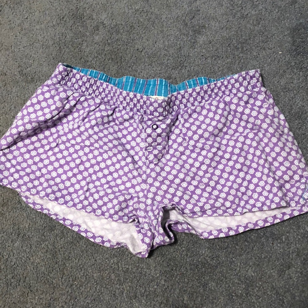 Floral pj shorts